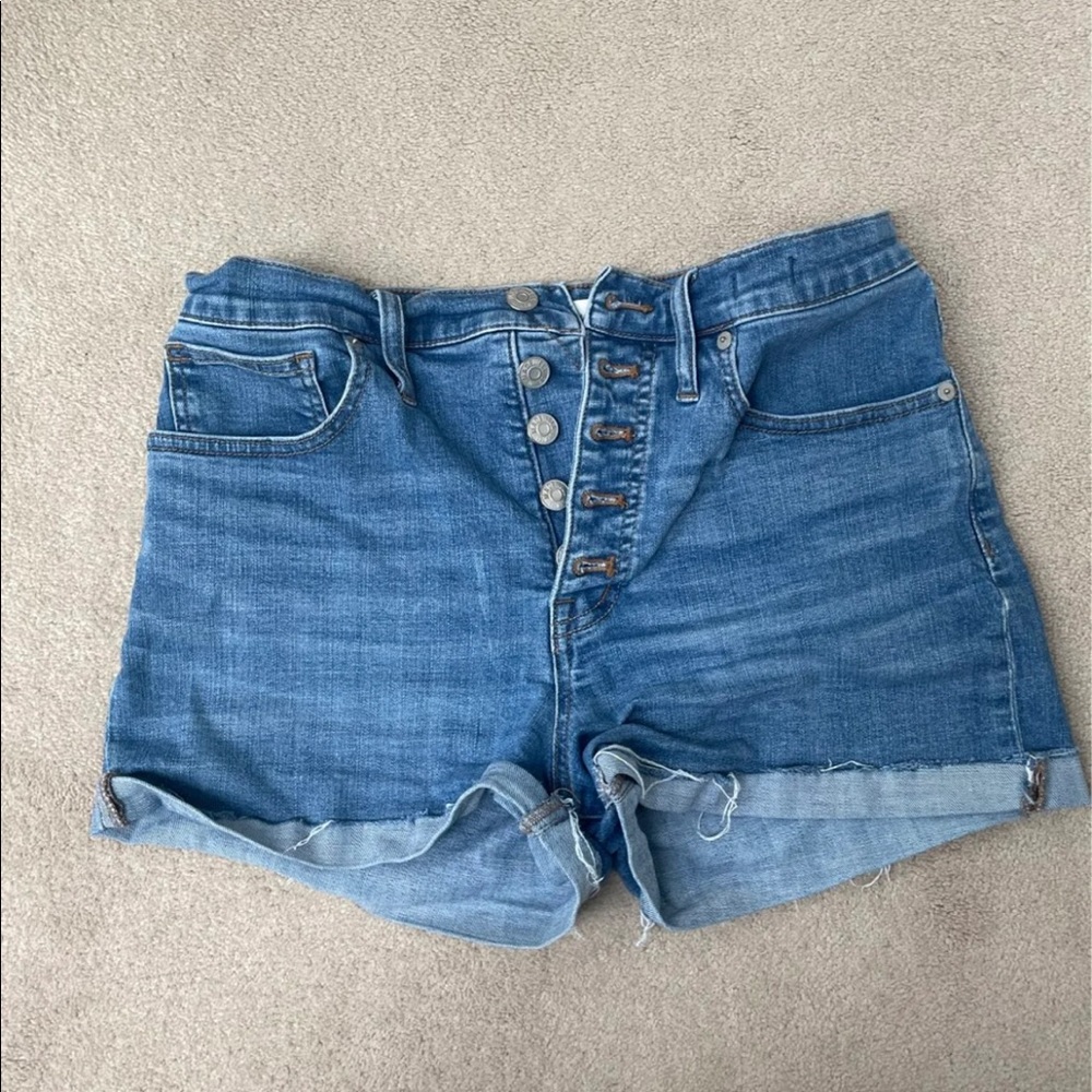 Madewell high waisted Jean shorts